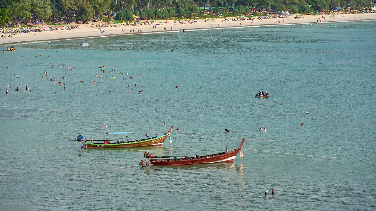 Kata Beach, Phuket — a calmer west-coast beach than Patong, good for families