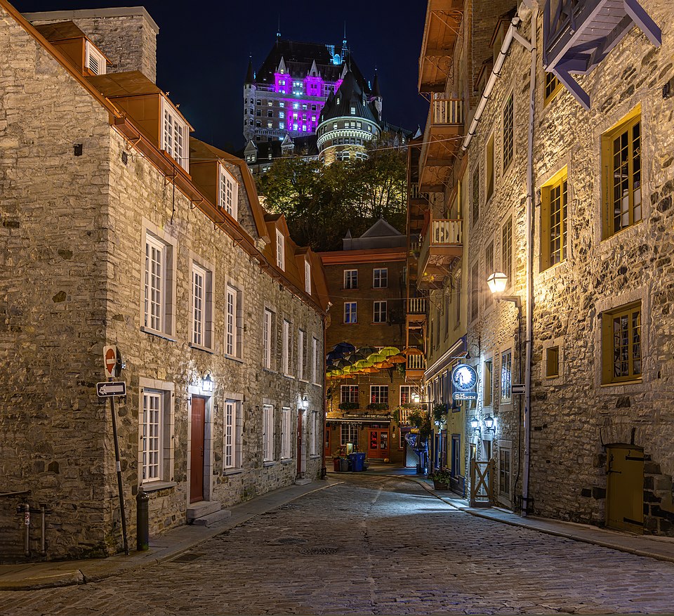 Quartier Petit-Champlain ย่านถนนเก่าเมืองควิเบก