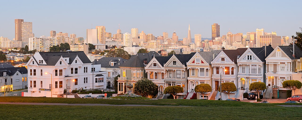 Painted Ladies Alamo Square San Francisco