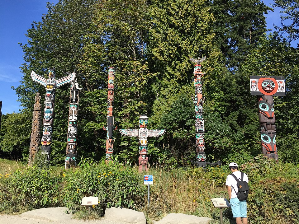 Stanley Park Totem Poles Vancouver