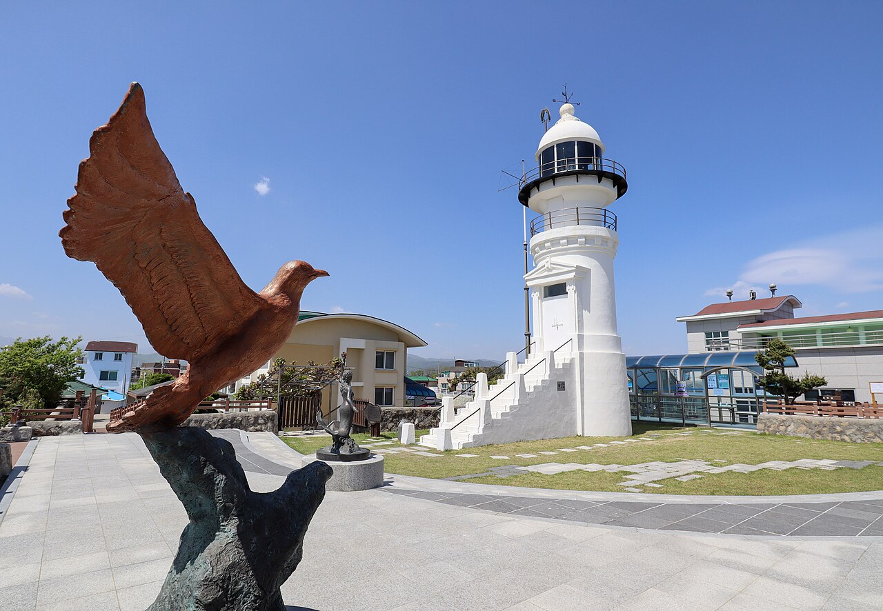 หาดคยองโพริมทะเลฝั่งตะวันออกเมืองคังนึง