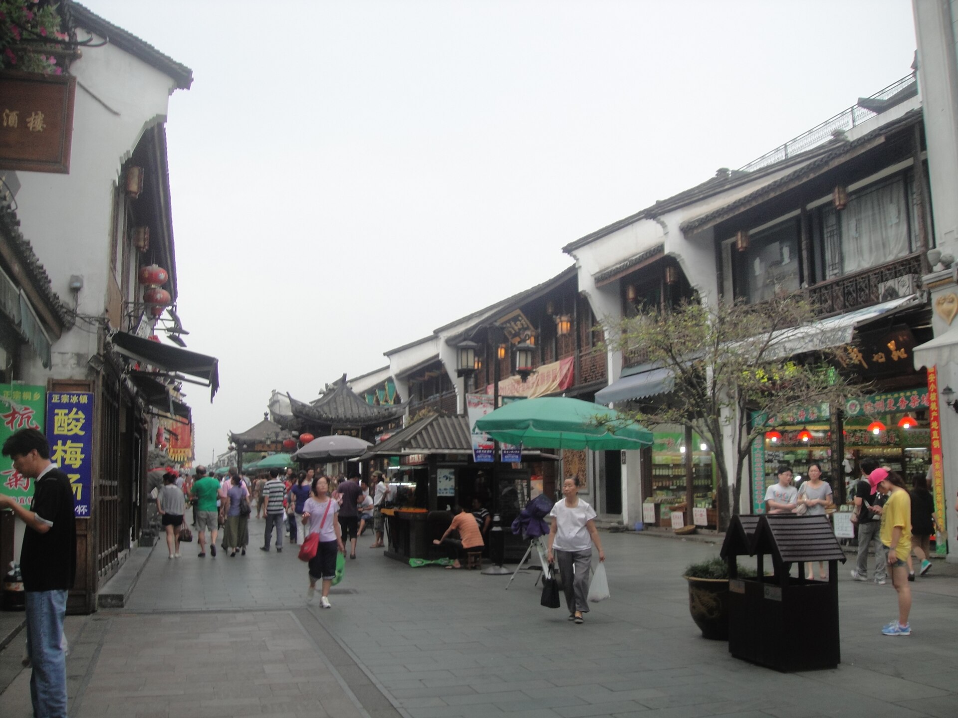 The historic Qinghefang district in Hangzhou — China