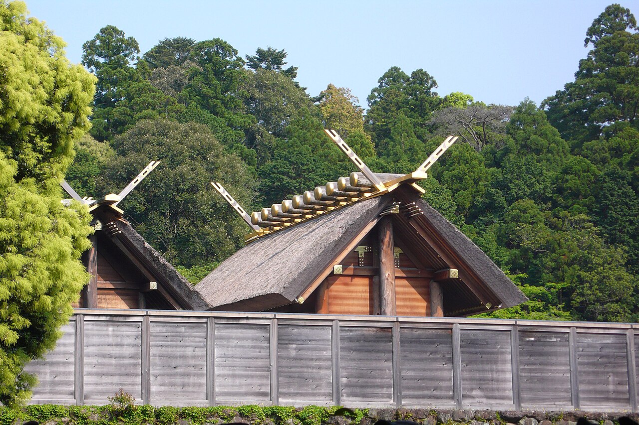 Ise Grand Shrine Naiku Inner Shrine forested path