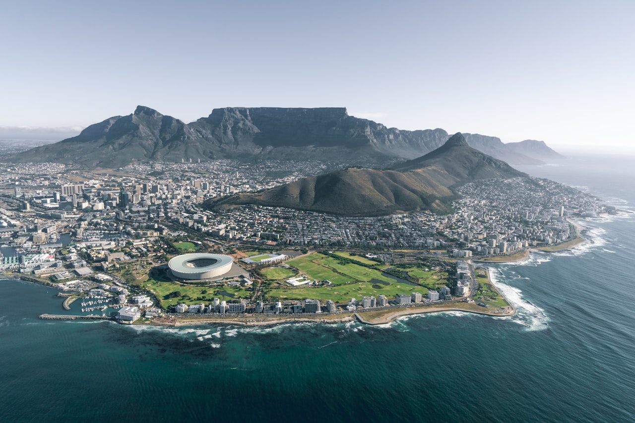 เคปทาวน์และภูเขาเทเบิล ประเทศแอฟริกาใต้ — Cape Town & Table Mountain, South Africa