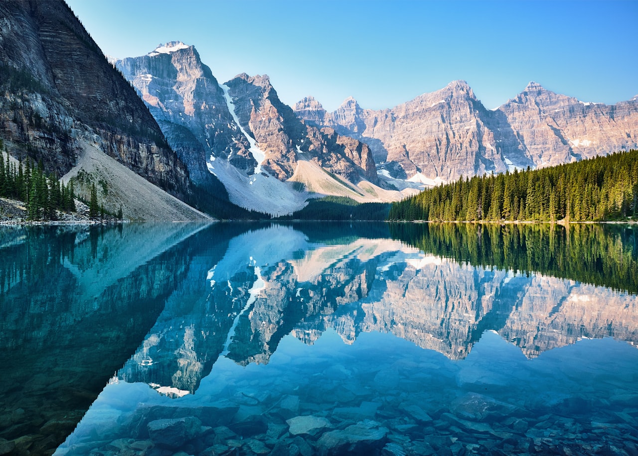 Moraine Lake, Canadian Rockies, Canada