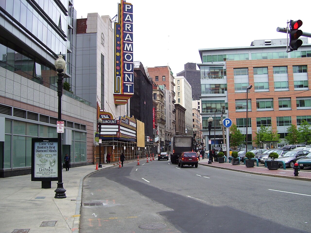 ย่าน Theater District บอสตัน