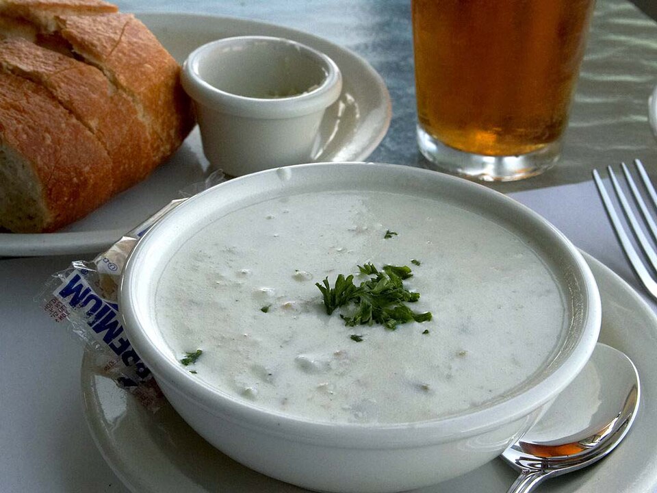 New England Clam Chowder — Boston