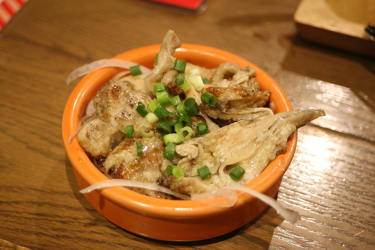 ไก่จิโดริย่างถ่าน