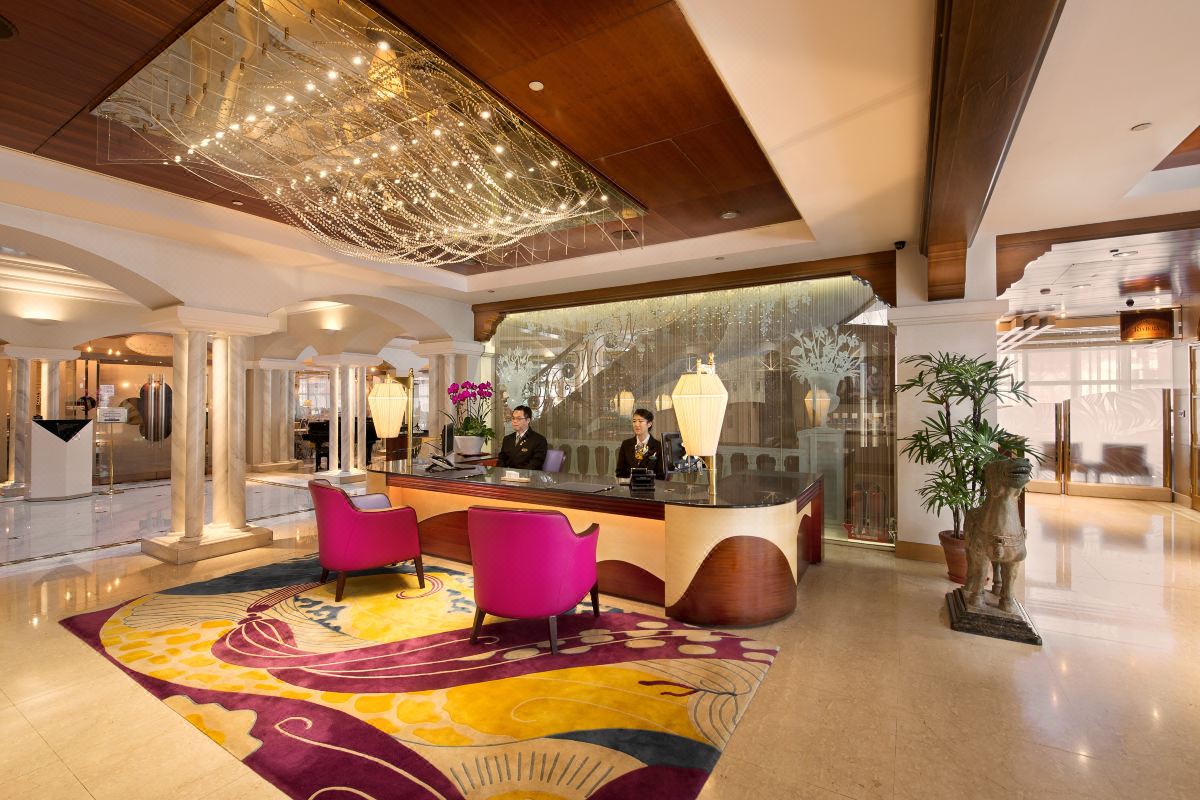 Interior of The Riviera Hotel Taipei
