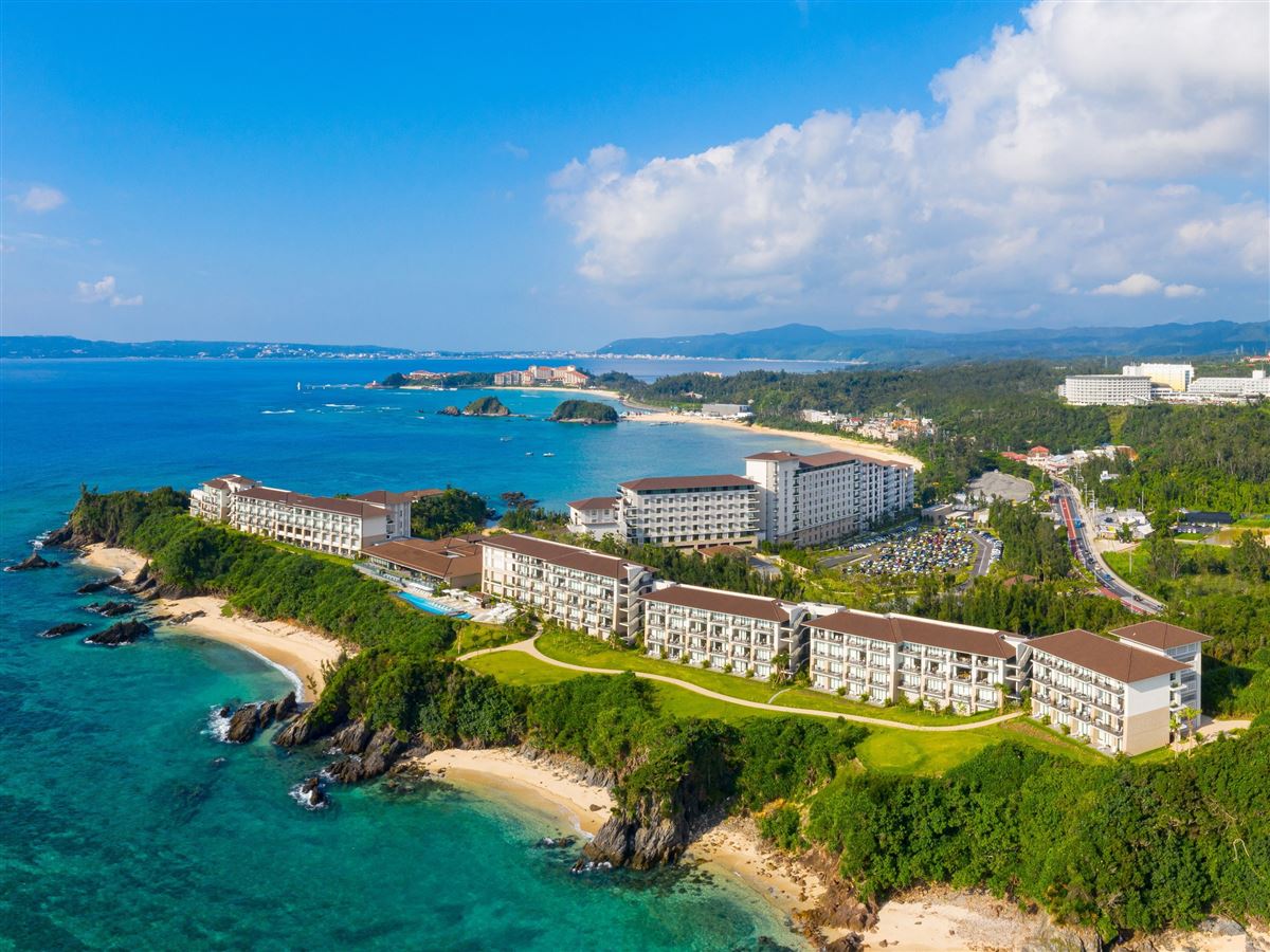 Halekulani Okinawa luxury resort Onna beachfront