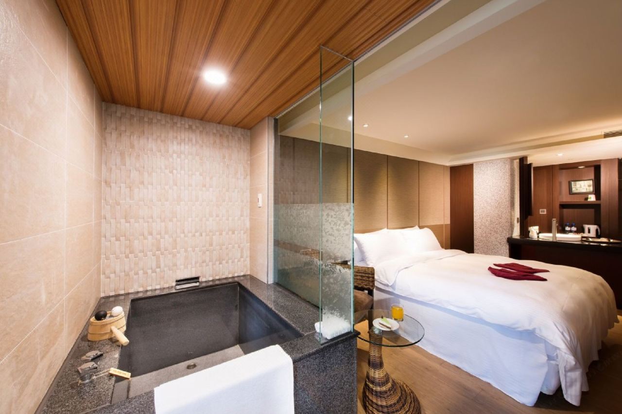 บรรยากาศโรงแรมและพื้นที่ส่วนกลาง Beitou Hot Spring Resort