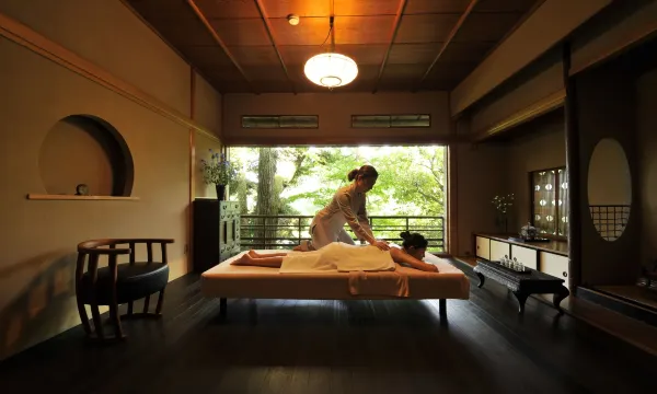 KADAN SPA traditional Japanese massage room, Gora Kadan Hakone