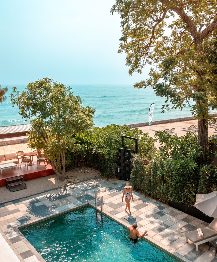 Pool Villa ส่วนตัวพร้อมสระติดหาด มองออกทะเลตรงๆ