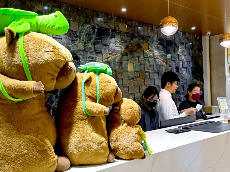 พื้นที่ส่วนกลางและล็อบบี้ Hi-YES Hotel Hualien