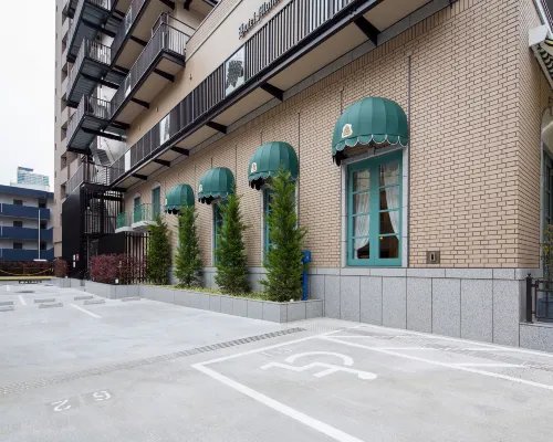 Hotel Monterey Kobe exterior European awning architecture