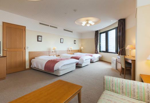 ห้องพัก Executive River Twin ภายใน Hotel Nord Otaru สไตล์ยุโรปอบอุ่น