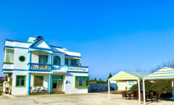 วิวหาดซานสุ่ยจาก Bayhouse Hostel Penghu — ทะเลสีฟ้าใสของเผิงหู