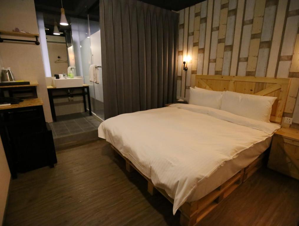 ห้องพักสไตล์ Loft ของ NYS Loft Hotel ไทเป