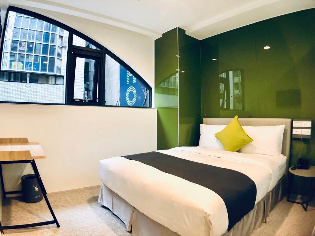 ห้องพักสไตล์โมเดิร์นของ T.O. Hotel Taipei